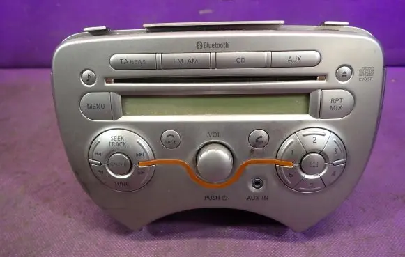 Nissan Micra Radio/CD/DVD/GPS head unit 281851HA0A