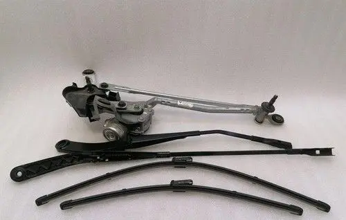 Porsche Taycan 9J1 Front wiper linkage and motor 9J1955024C