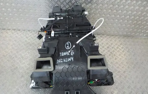 Interior heater climate box assembly