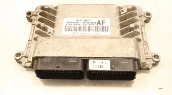 Chevrolet Aveo Engine control unit/module ECU 5WY5956G
