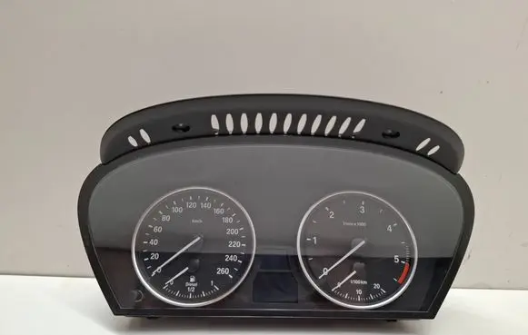 BMW 5 E60 E61 Speedometer (instrument cluster) 110080398 62109194889 6404974907