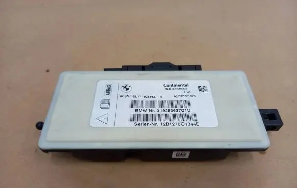 BMW 6 F12 F13 Airbag control unit/module 925363601