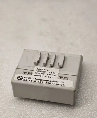BMW X5 E53 Yaw turn rate sensor 8382240 55892110 0872114121
