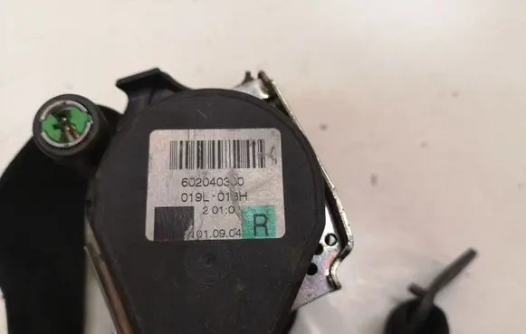 Mercedes-Benz E W211 Front seatbelt 602040330 019L013H
