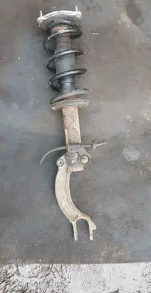 Audi A6 C7 Front shock absorber with coil spring 4G0031AF