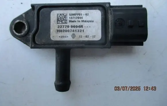 Nissan Qashqai Exhaust gas pressure sensor H8200741321