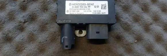 Mercedes-Benz B W245 Glow plug pre-heat relay A6401530479 899087000