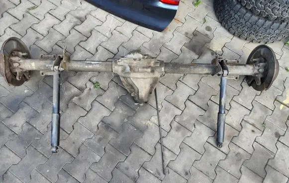 Mercedes-Benz Sprinter W906 Rear axle beam with reductor A9063501000