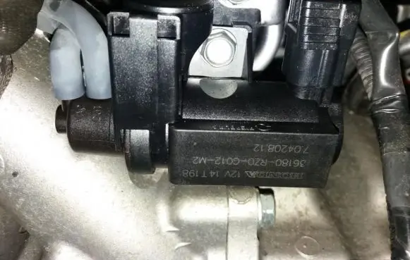 Honda Civic IX Turbo solenoid valve 36180RZ0G012M2