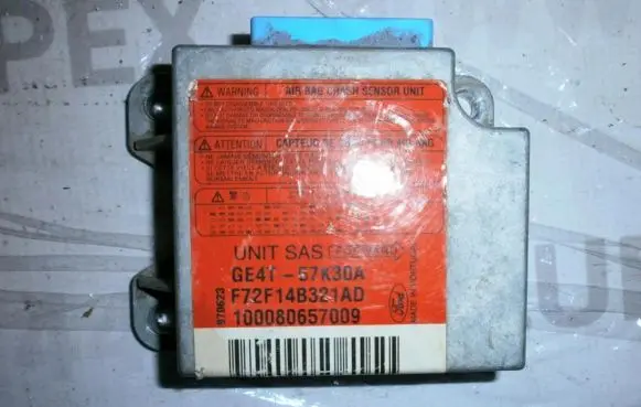 Mazda 626 Airbag control unit/module GE4T57K30A F72F14B321AD