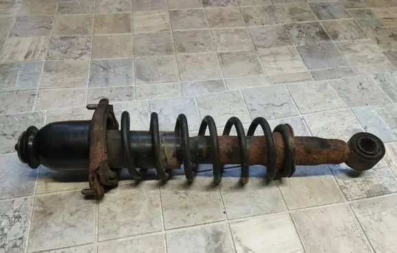 Toyota Corolla Verso E121 Rear shock absorber with coil spring 