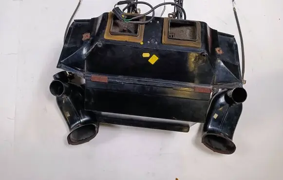 Interior heater climate box assembly