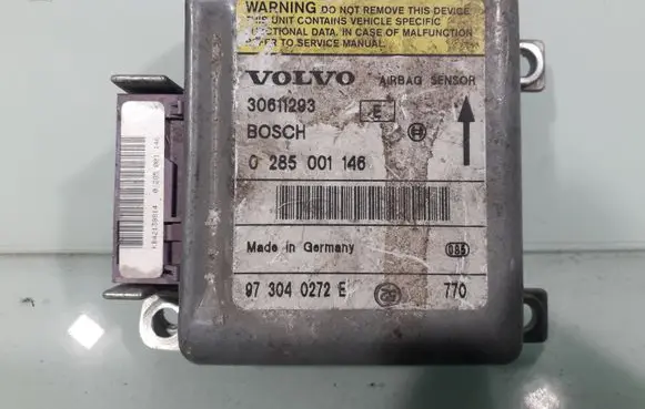 Volvo S40, V40 Airbag control unit/module 30611293