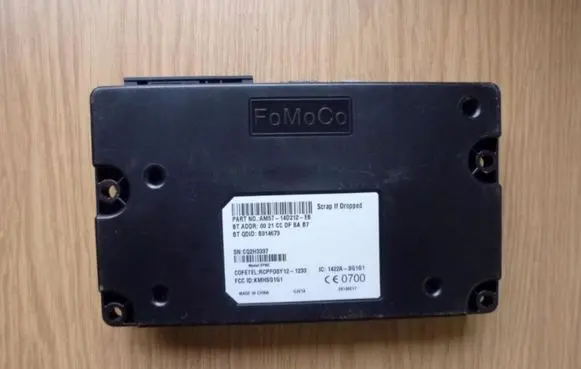 Ford Focus Bluetooth control unit module AM5T14D212EB L043