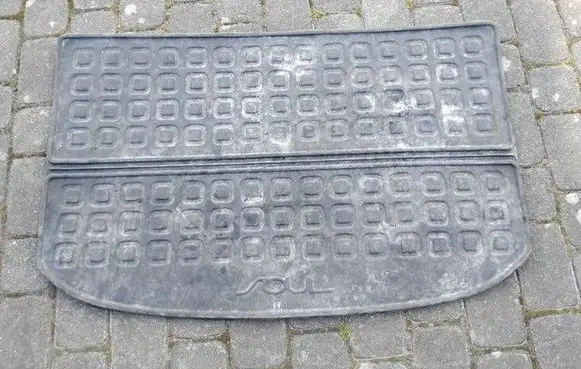 KIA Soul Rubber trunk/boot mat liner 