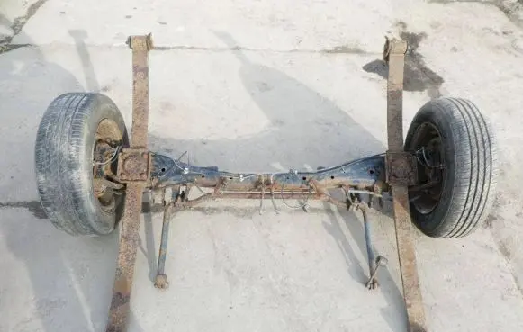 Rear beam