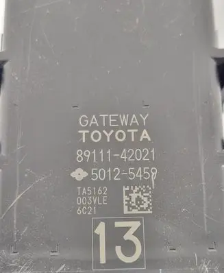 Toyota RAV 4 (XA40) Other control units/modules 8911142021