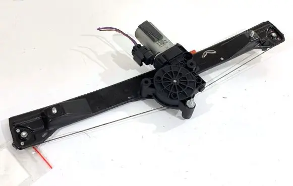 Fiat Grande Punto Front door window regulator with motor 