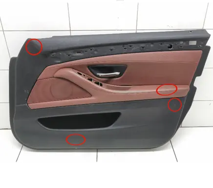 BMW 5 F10 F11 Front door card panel trim 1777774 6307523 D872742