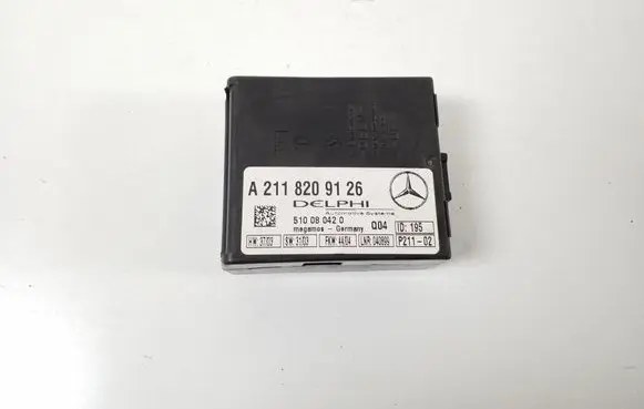 Mercedes-Benz SLK R171 Alarm control unit/module A2118209126
