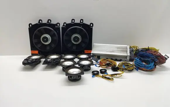 BMW 5 E60 E61 Audio system kit 6919357 691935704 65136919357