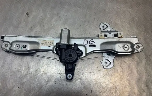 Nissan Qashqai Rear door window regulator with motor 827004EA0A02