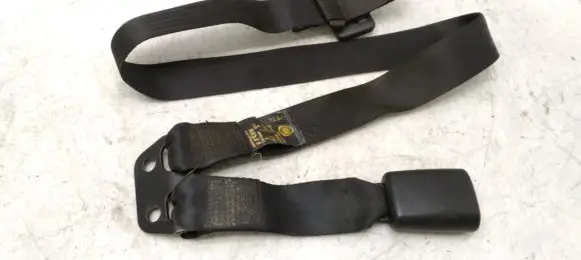 Rear seatbelt buckle