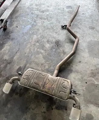 Mercedes-Benz B W246 W242 Muffler/silencer A2464910700 SN1593