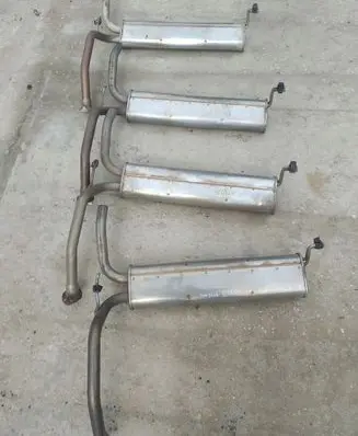 Toyota Aygo AB40 Rear muffler/silencer tail pipe 