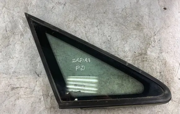 Opel Zafira A Front door vent window glass four-door 