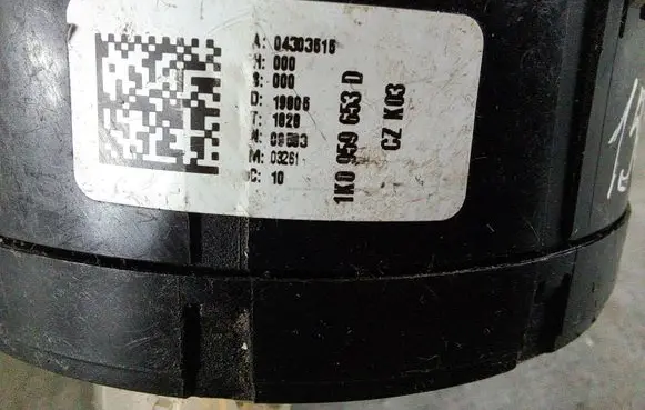 Volkswagen Jetta V Airbag slip ring squib (SRS ring) 1K0959653D