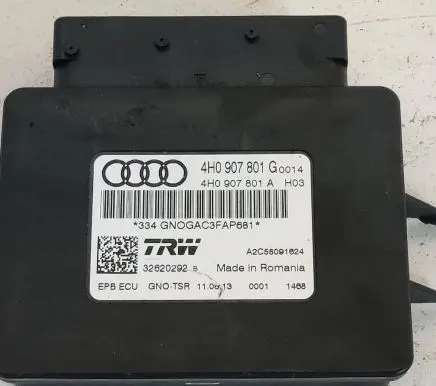 Audi A6 S6 C7 4G Hand brake control module 4H0907801G 4H0907801A 32620292B