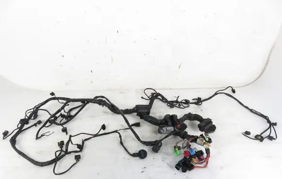 Audi A8 S8 D3 4E Engine installation wiring loom 4E1971713AN