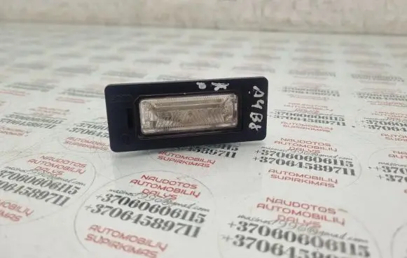 Audi A4 S4 B8 8K Number plate light 8T0943021