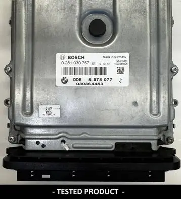 BMW 5 F10 F11 Engine control unit/module ECU 8578077 DDE8578077 0281030757