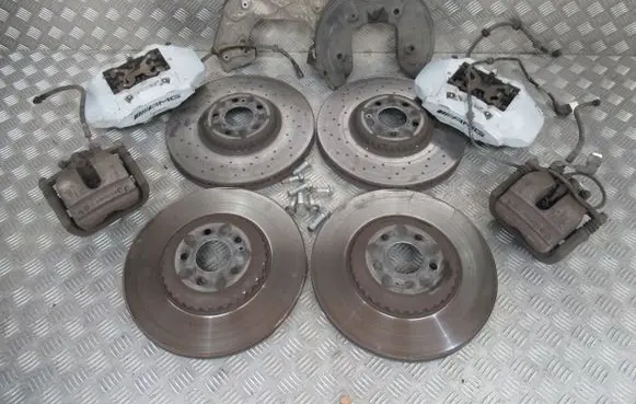 Mercedes-Benz C W205 Front Brake Caliper Pad/Carrier A0004212200