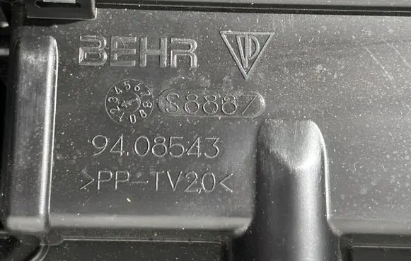Porsche Panamera (970) Interior heater climate box assembly 97057391203 97057384100 97062442500
