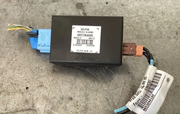 Peugeot 407 Alarm control unit/module 9657384680 87450803 280905