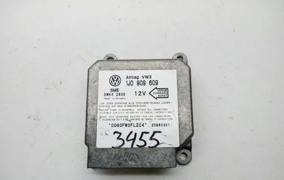 Volkswagen Golf IV Airbag control unit/module 1J0909609 5WK42800