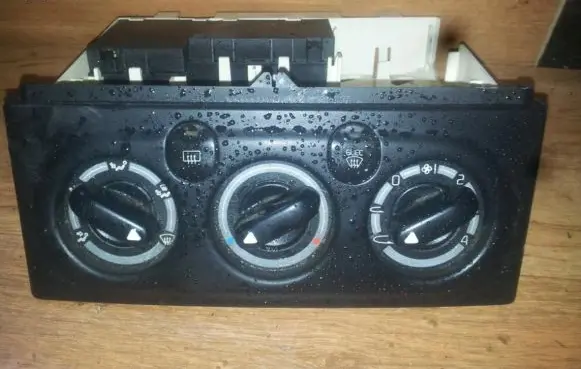 Renault Laguna I Climate control unit 9041703027
