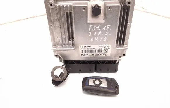 BMW 3 GT F34 Engine ECU kit and lock set 0281031637 8584279 170511650