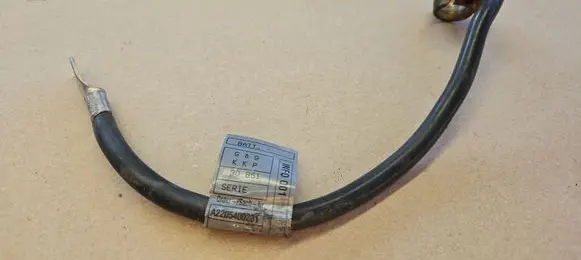 Mercedes-Benz SL R230 Negative earth cable (battery) A2205400231 2205400231