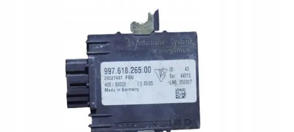 Porsche 911 997 Alarm control unit/module 99761826500