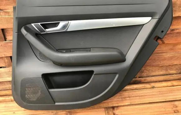 Rear door card panel trim