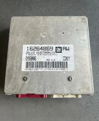 Opel Combo B Engine control unit/module 16264869 D9S006