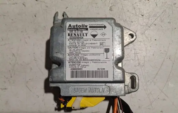 Renault Master II Airbag control unit/module 550752100 8200098404 A346AF00291