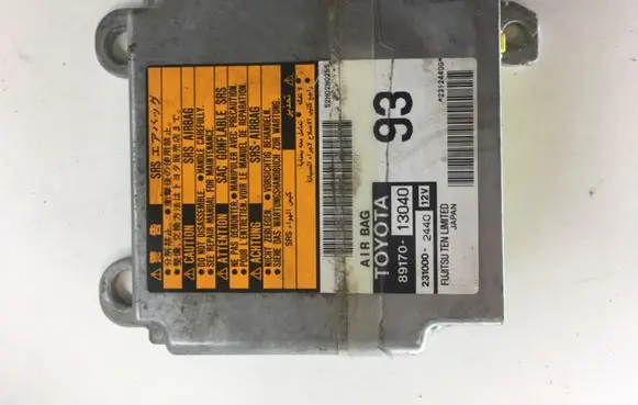 Toyota Corolla Verso E121 Airbag control unit/module 8917013040 2312440G