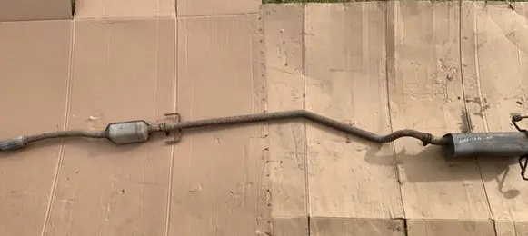 Opel Astra H Muffler/silencer 13150387