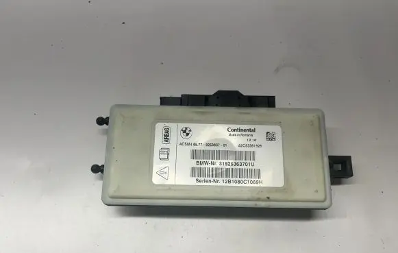 BMW 5 F10 F11 Airbag control unit/module 9253637