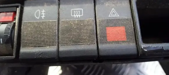 Audi 80 90 S2 B4 Windscreen/window heater switch